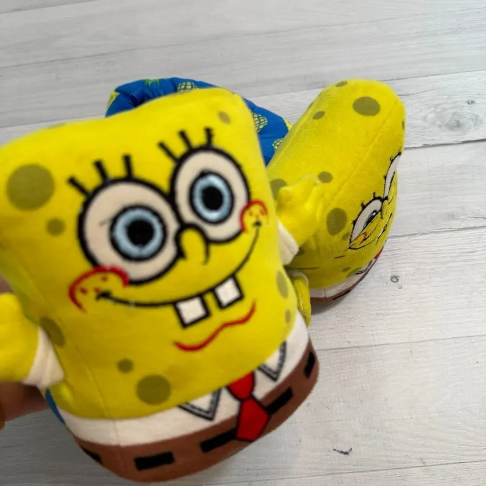 Spongebob‎ squarepants kids plush slippers size 13/1